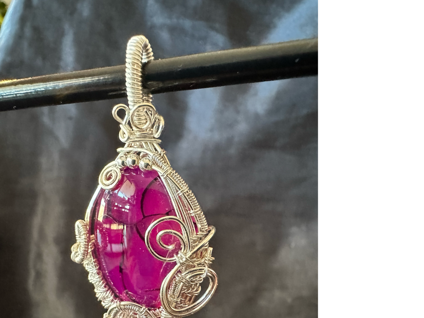 Handcrafted Agate Pendant - Stunning Pink Stone for Someone Special